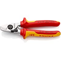 KNIPEX Tijeras cortacables con muelle de apertura aislado 1000V (165 mm) 95 26 165